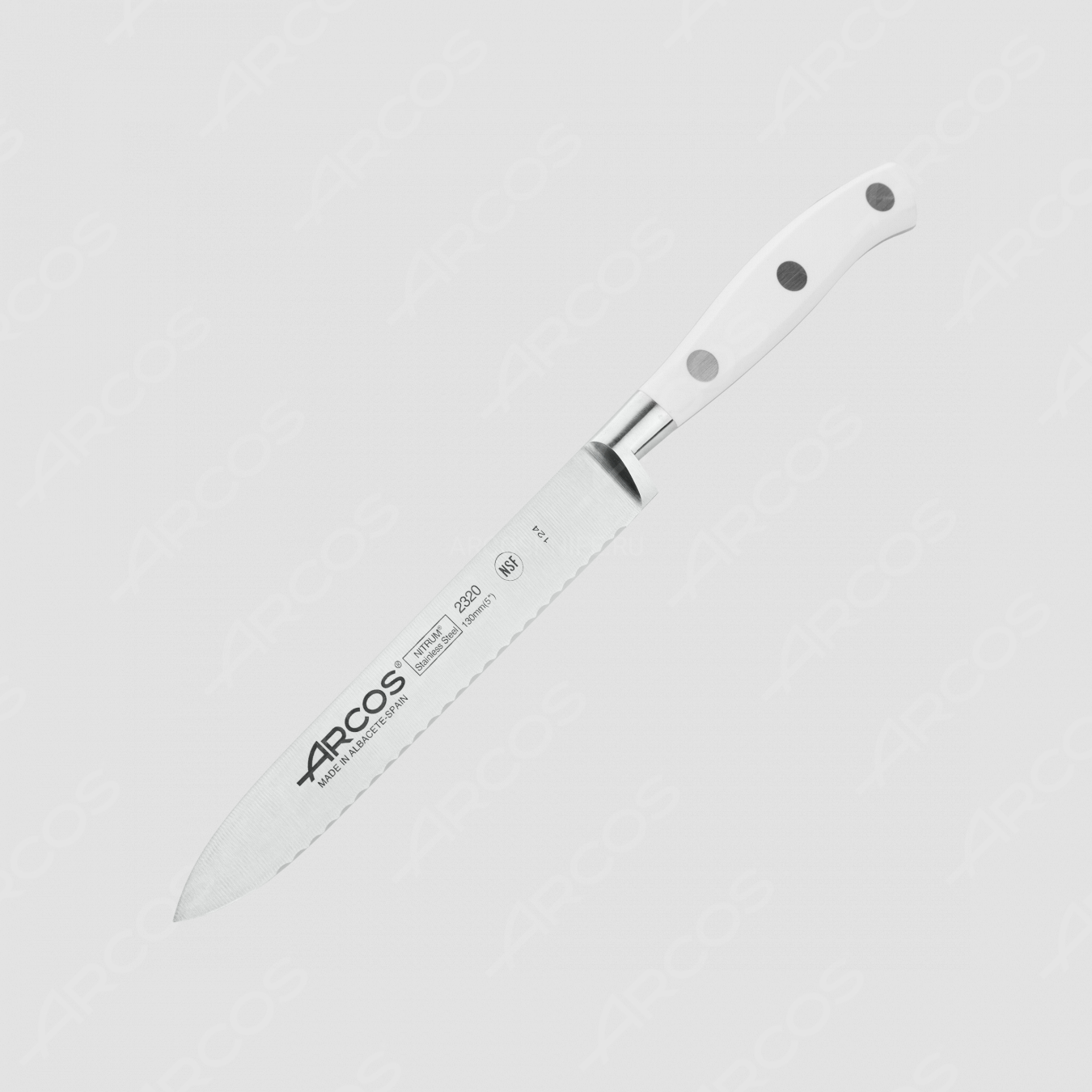 Нож кухонный для томатов 13 см, серия Riviera Blanca, ARCOS, Испания